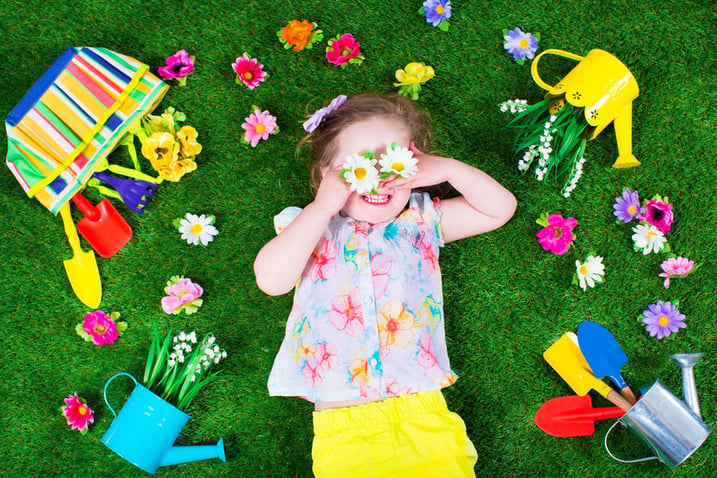 Spring lawn care tips - get the kids to do it!