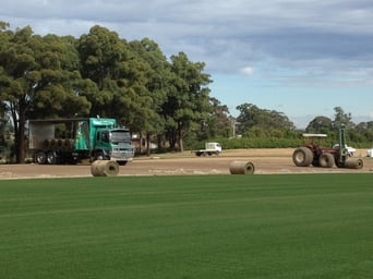 Re-Turfing a Sports Oval Field