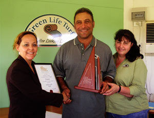 Award winning turf suppliers - Michael and Alexandria Muscat - Green Life Turf