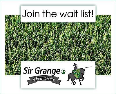Sir Grange Zoysia - when is Sir Grange available? Get on the wait list
